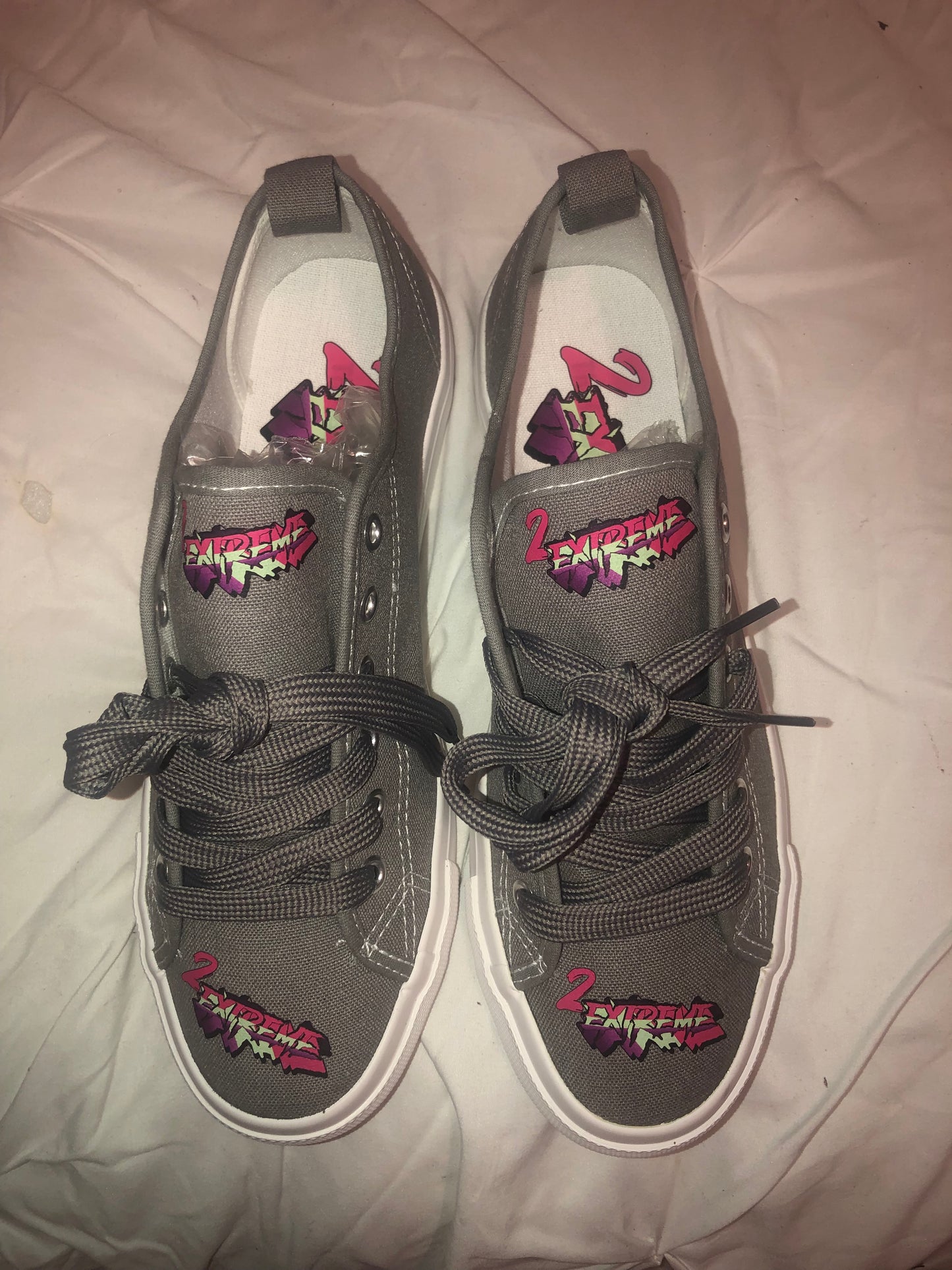 2Extreme Canvas Sneakers Gray