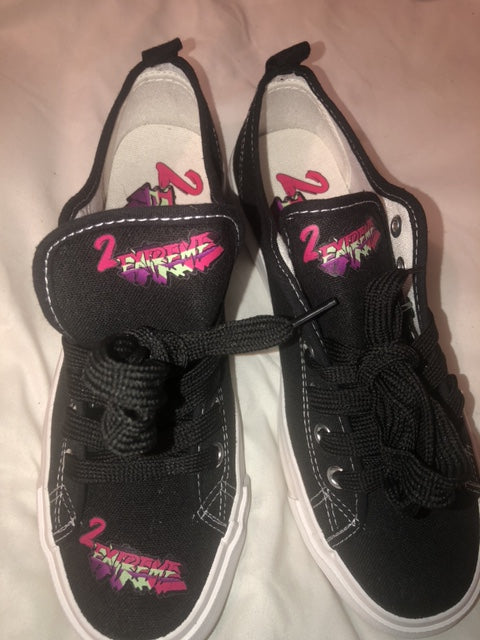 2Extreme Canvas Sneakers Black