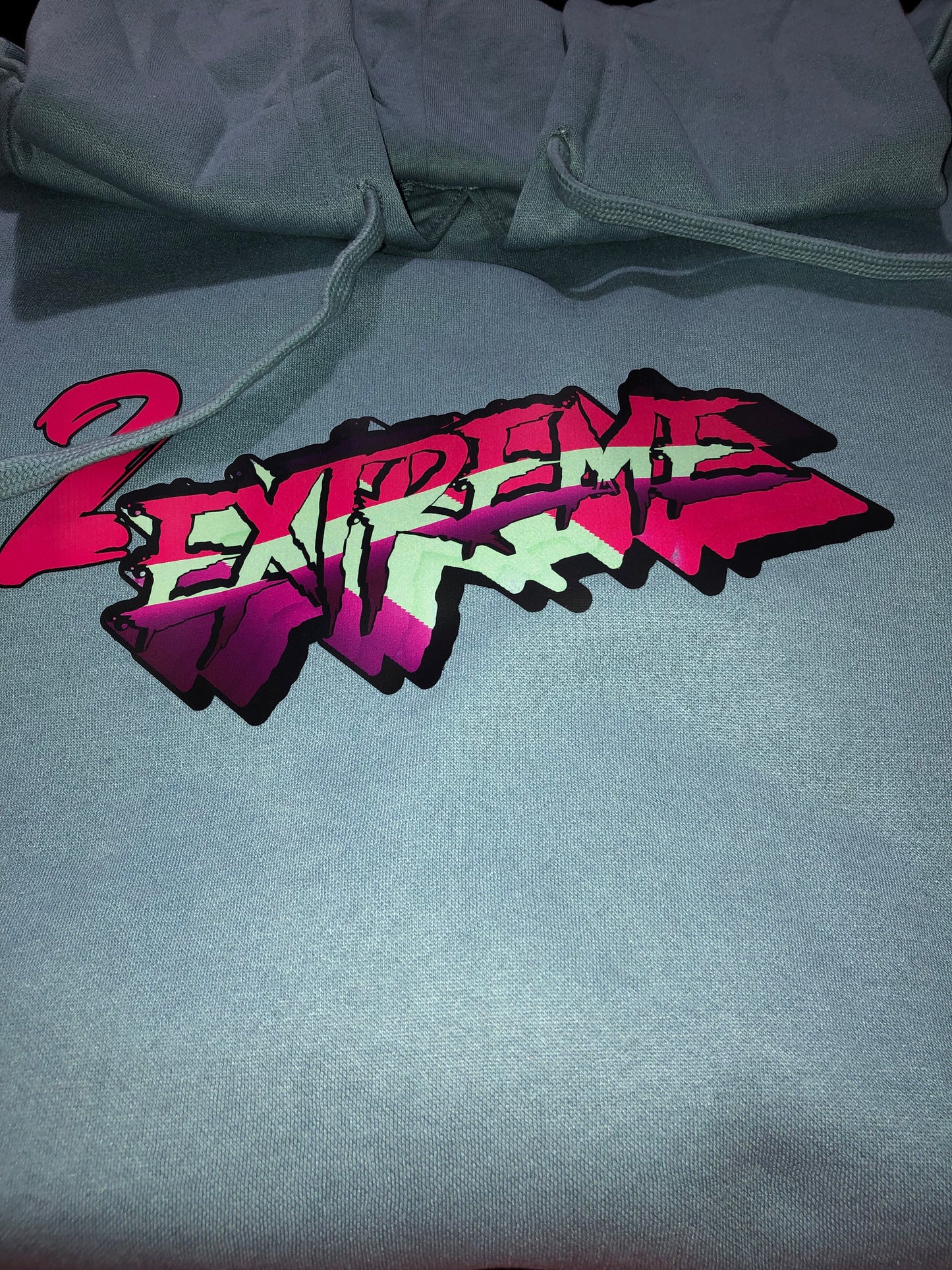 2EXTREME -True Blue hoodie