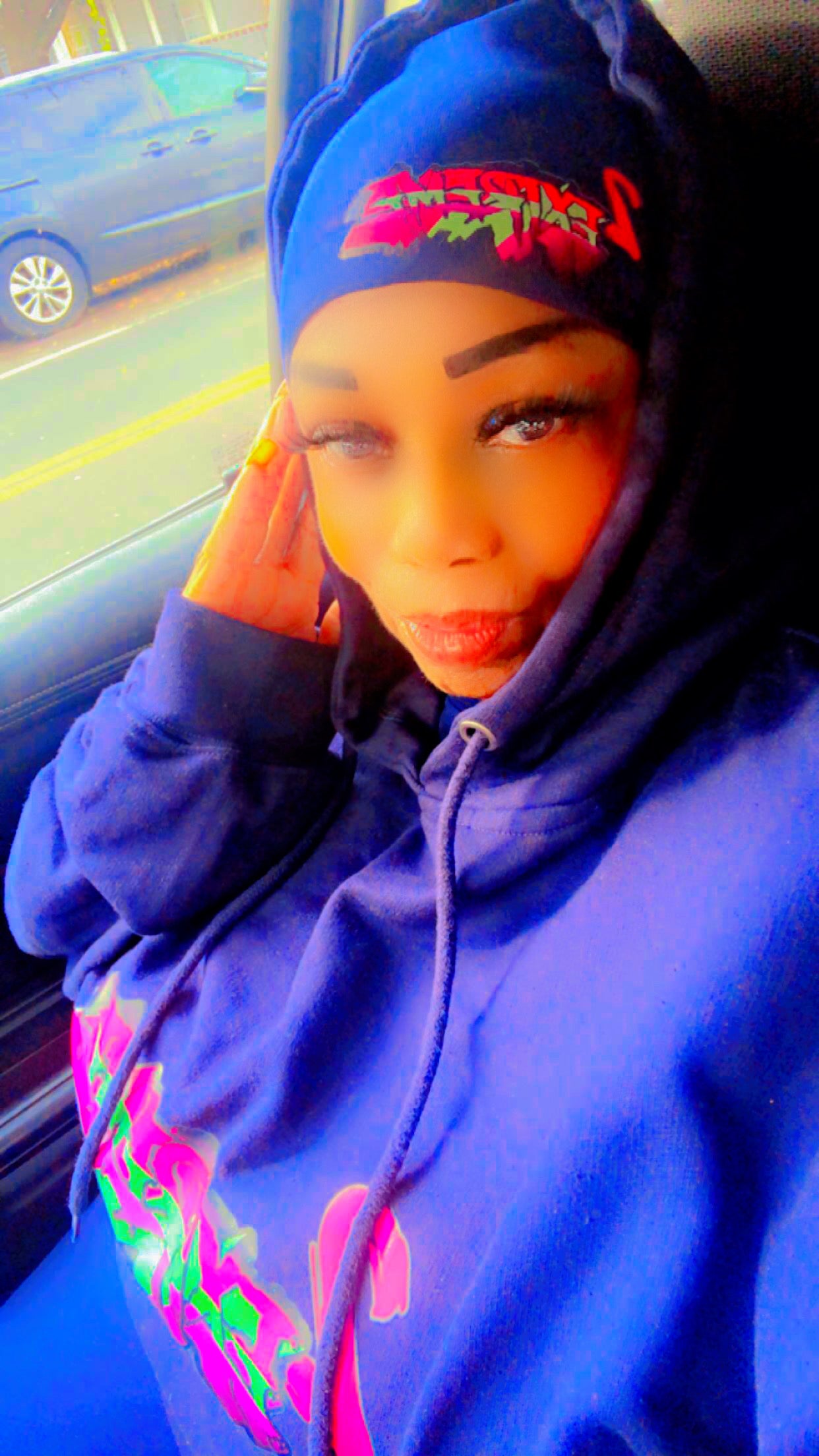 2EXTREME Blue hoodie