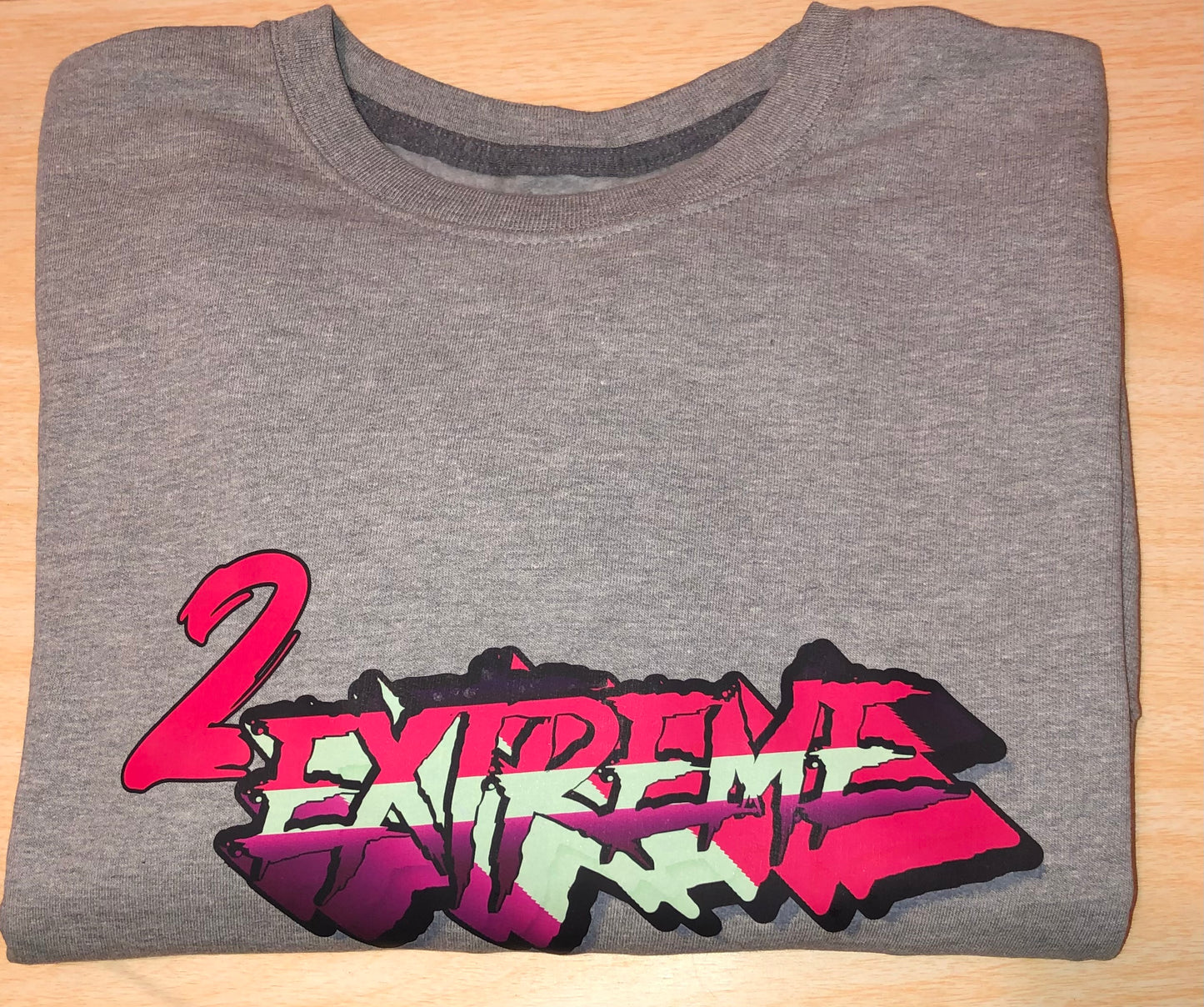 2EXTREME -Gray Crew Sweatshirt
