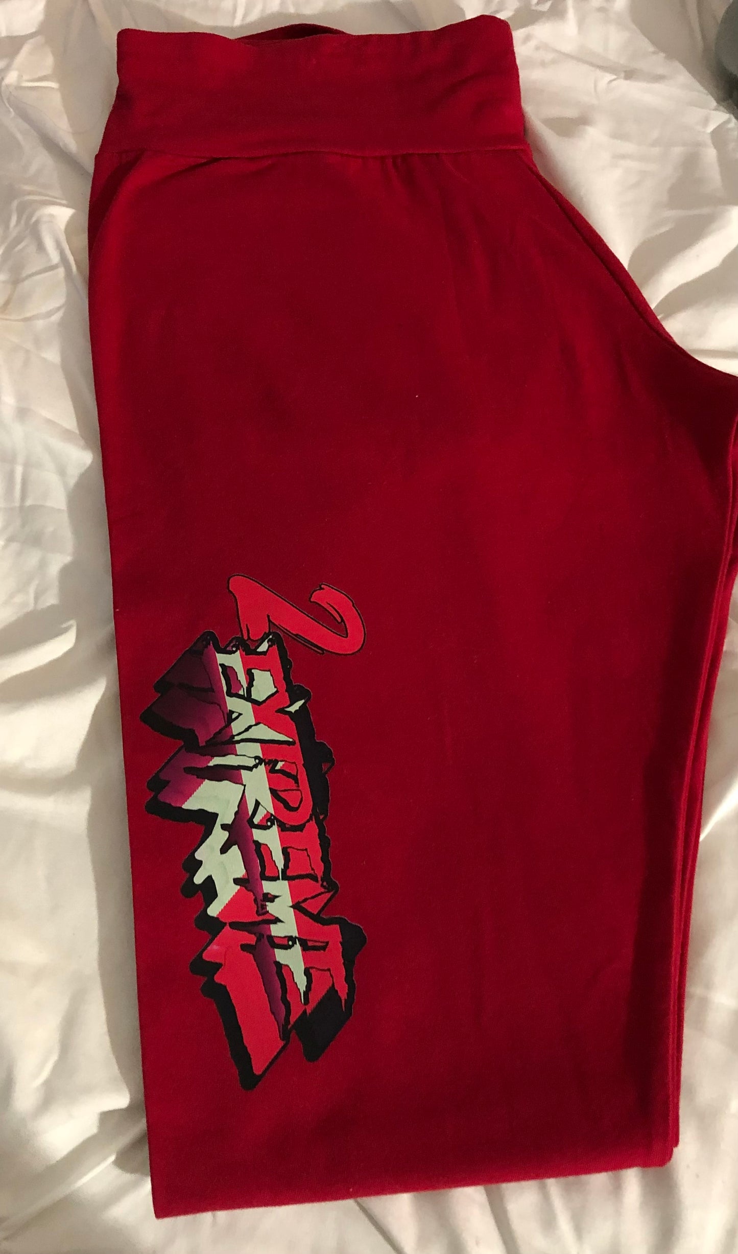2Extreme-leggins Red