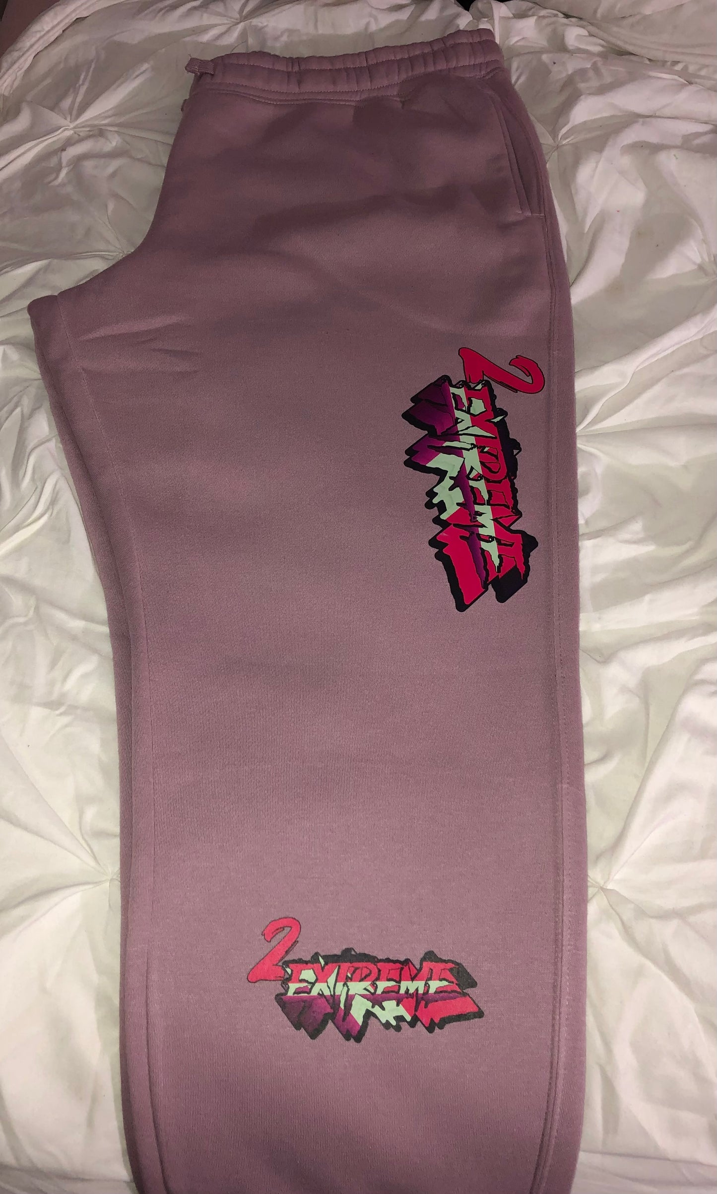 2EXTREME-Light Purple Joggers