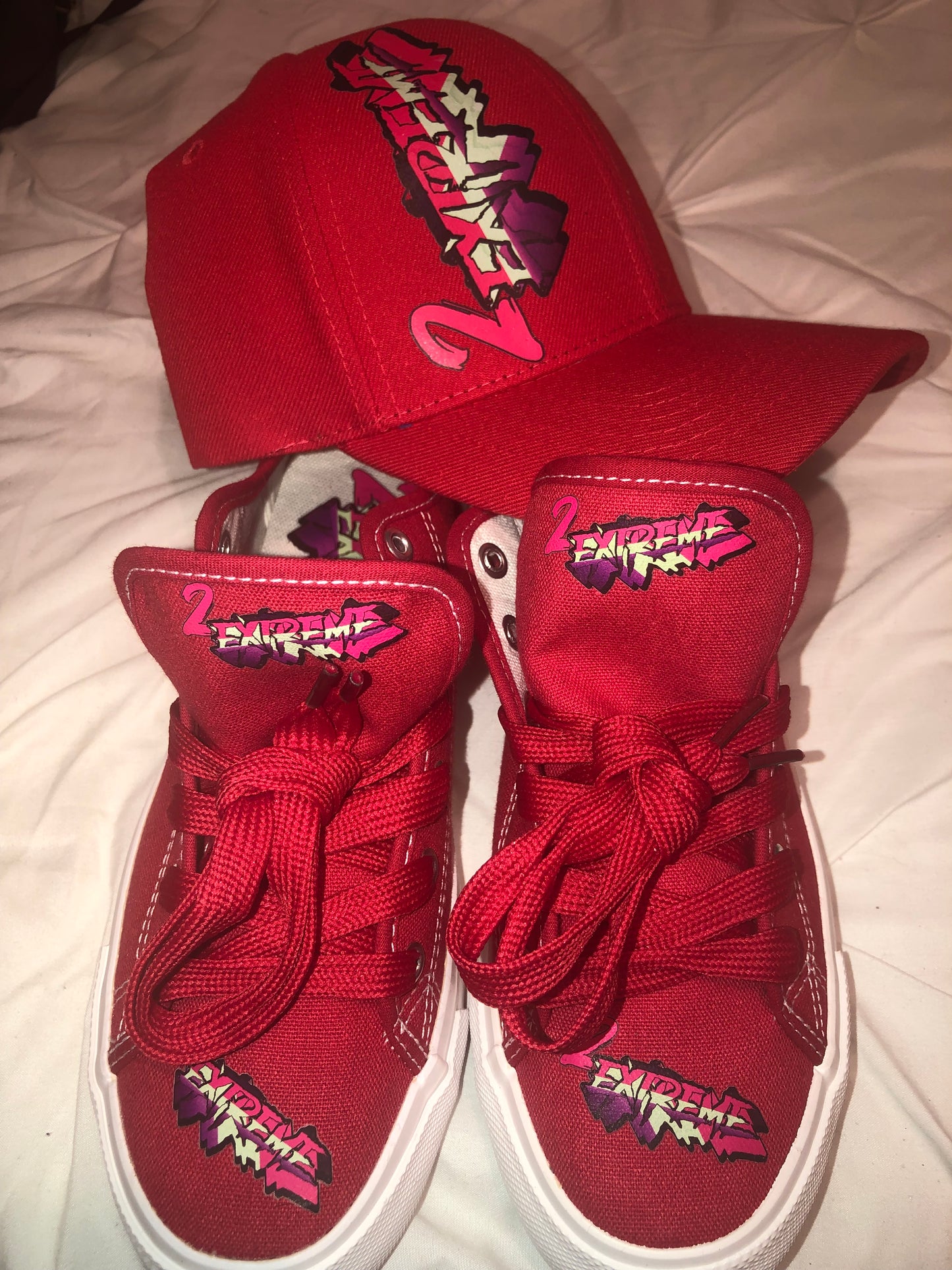 2Extreme Canvas Sneakers Red
