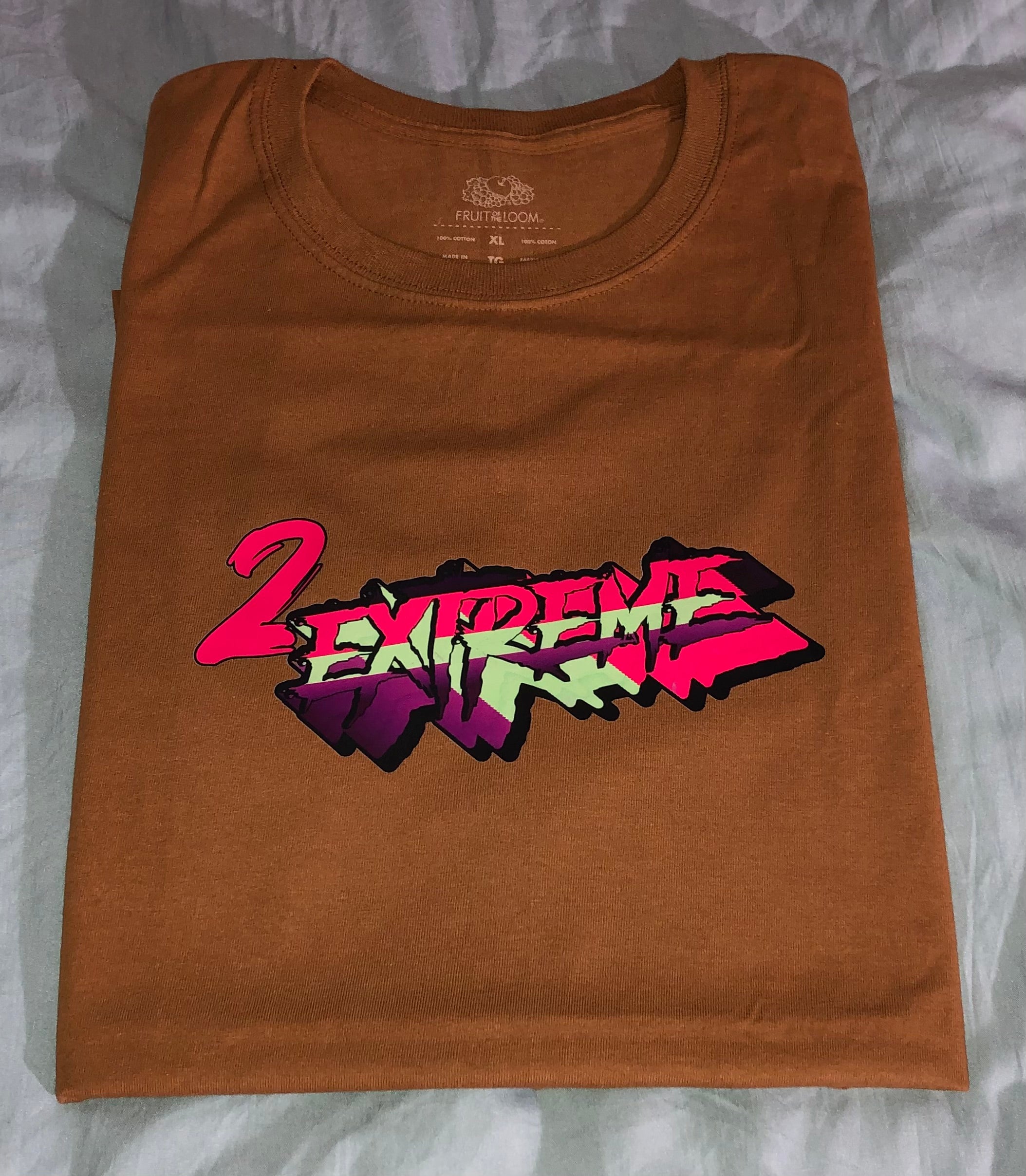 2EXTREME -Brown T-Shirt