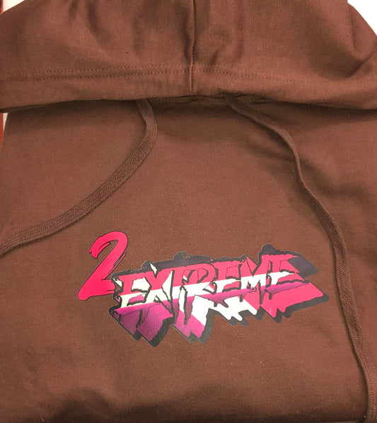 2EXTREME -Brown hoodie