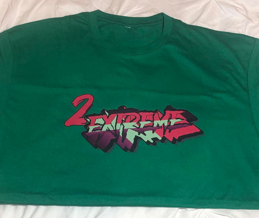 2EXTREME -Green T-Shirt