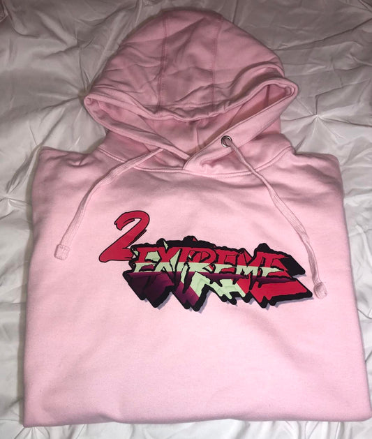 2EXTREME -PINK hoodie
